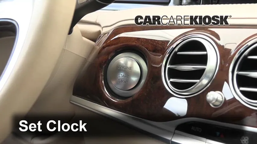 2014 Mercedes-Benz S550 4.6L V8 Turbo Horloge